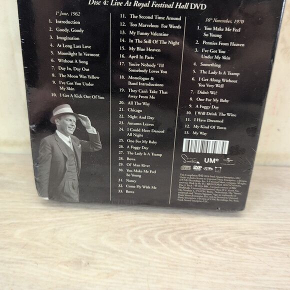 London by Frank Sinatra (CD, 2014) 3 CD 1 DVD BOX SET BRAND NEW FACTORY SEALED - Picture 5 of 9